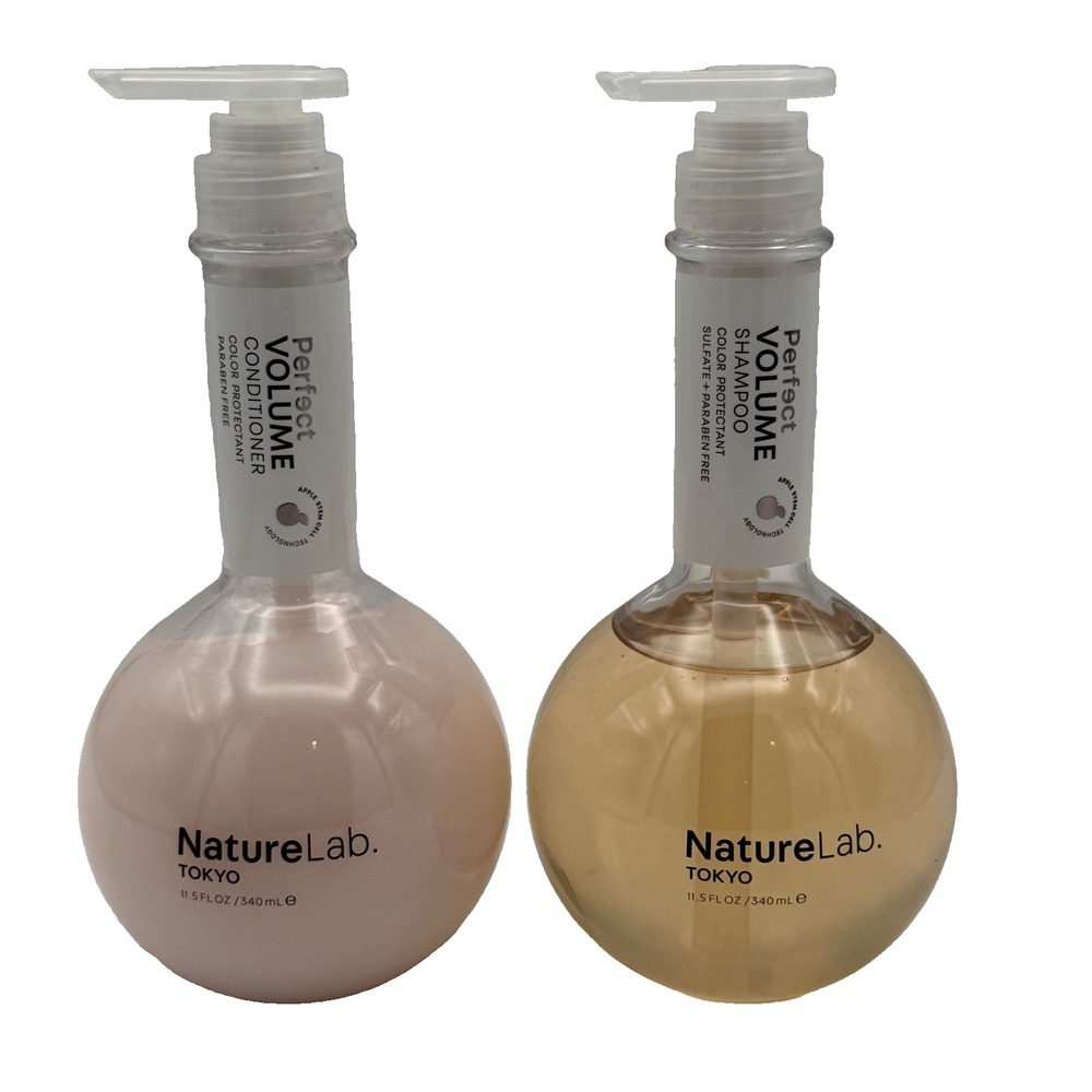 NatureLab Tokyo Perfect Volume Shampoo and Conditioner Set‎ 11.5oz NEW